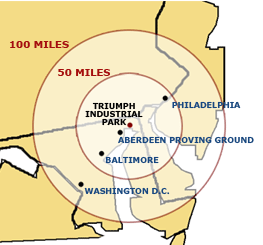 triumph-location-map